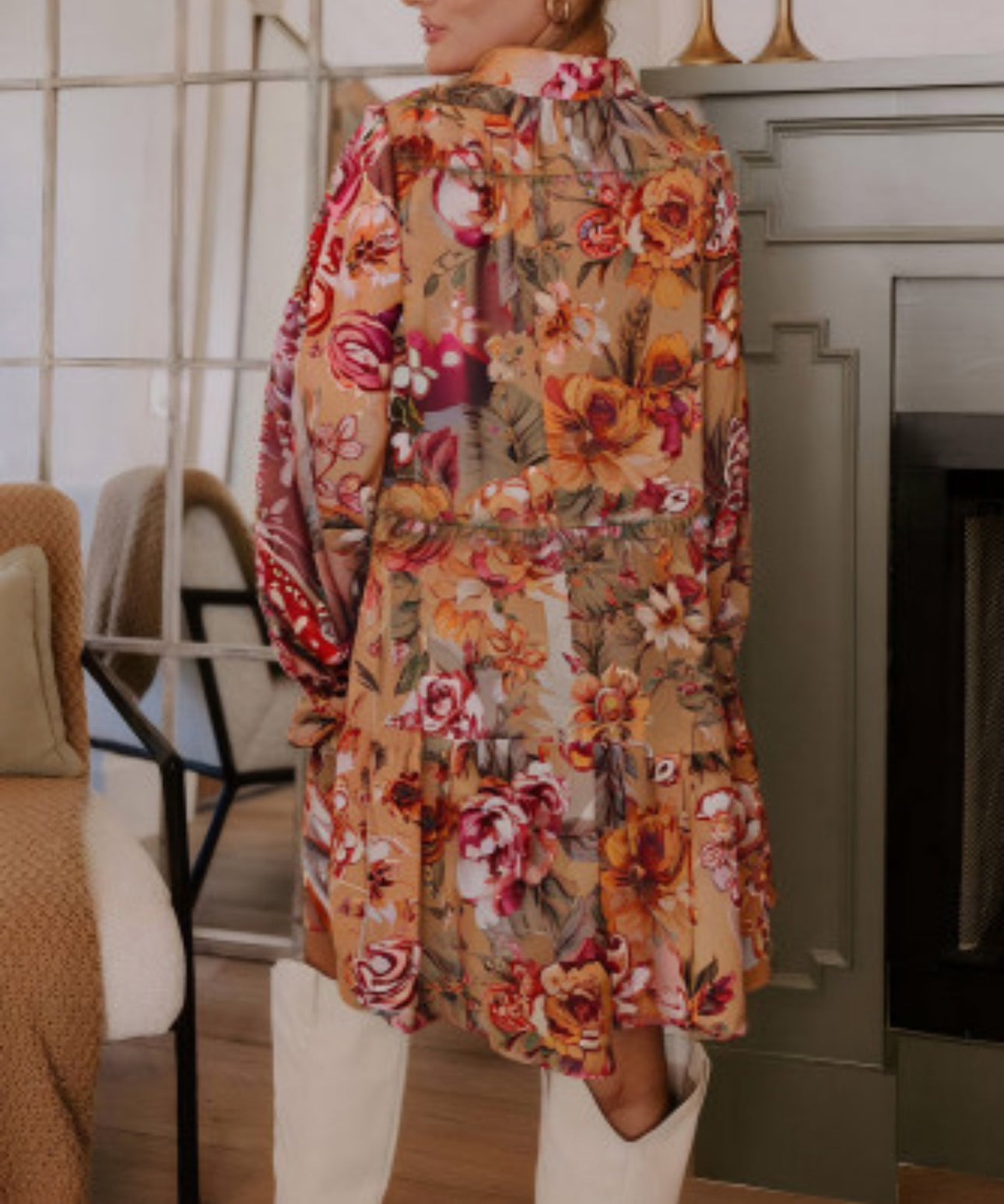 WYNN FLORAL MINI DRESS