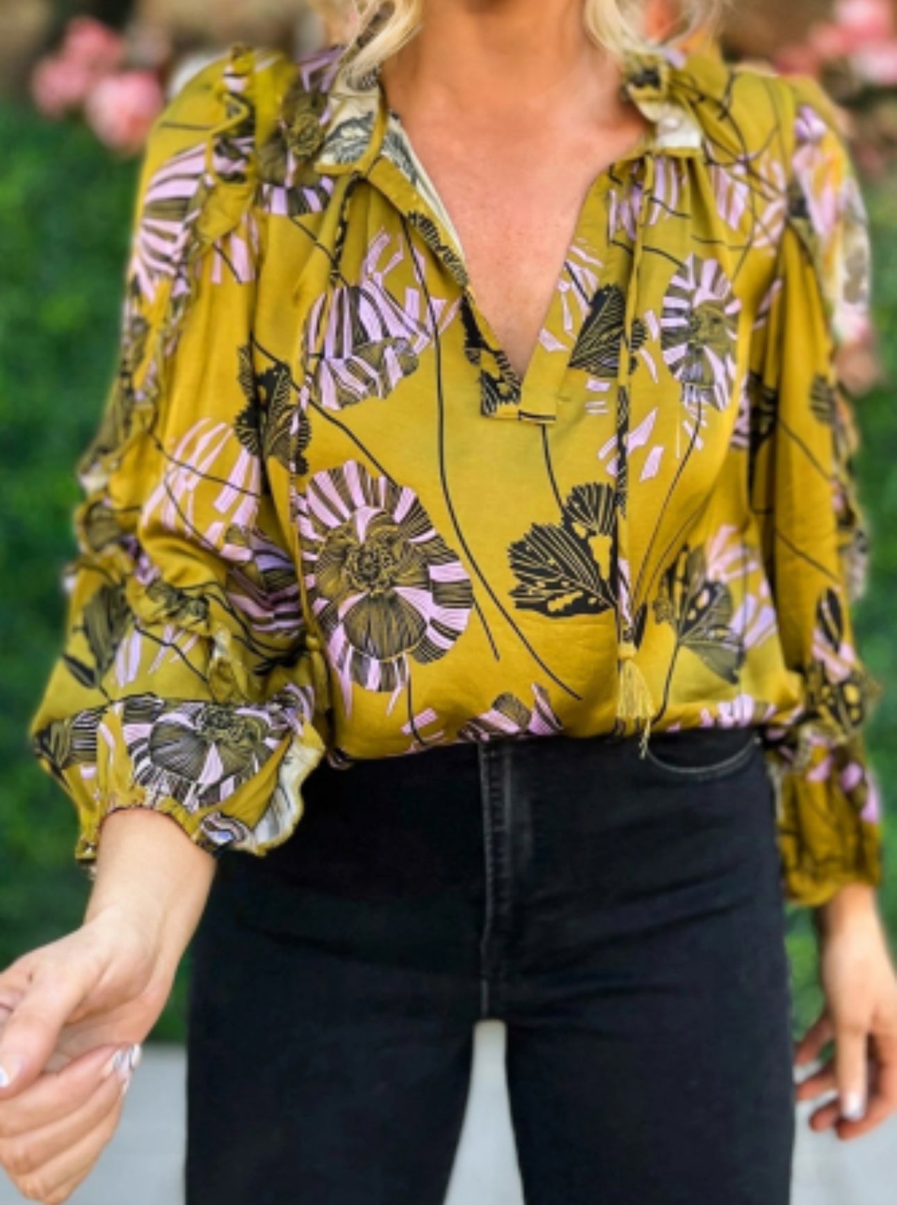 MAYLEE FLORAL BLOUSE
