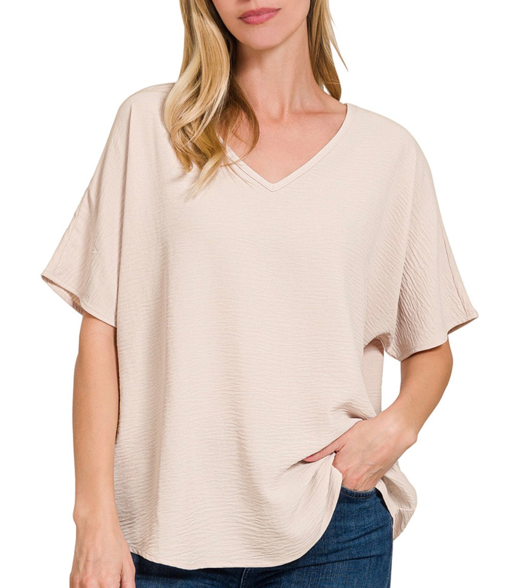 BROOKE V-NECK TOP