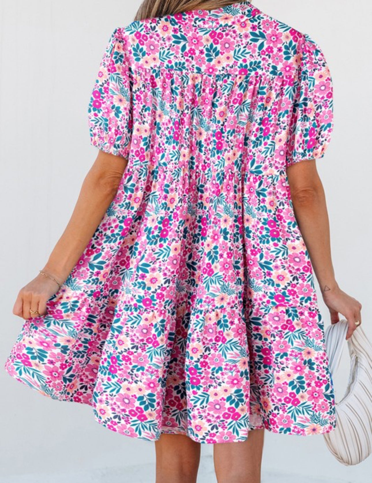 LIVING THE DREAM FLORAL DRESS