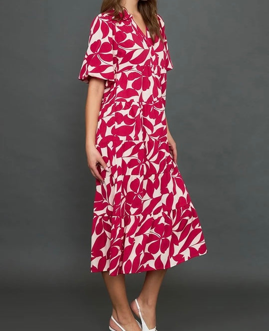 GROW TOGETHER FLORAL DRESS
