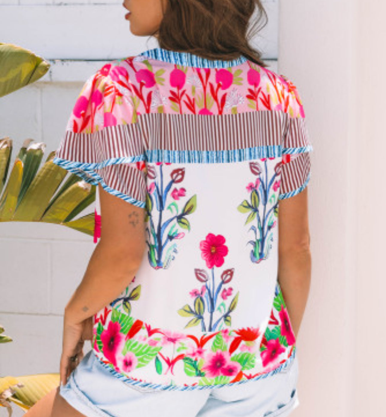 FLORAL PARADISE BLOUSE