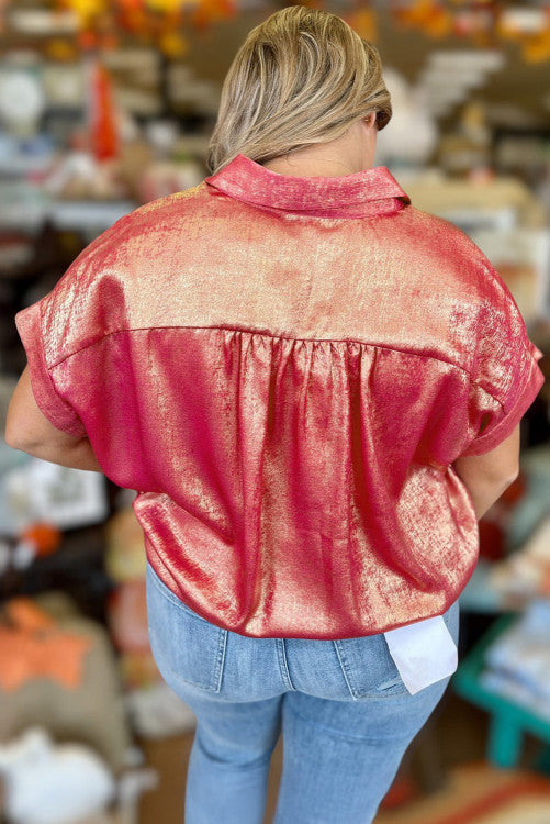 SUNNY GLEAM PINK SHIRT