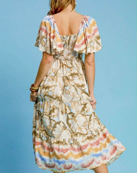 REMIND ME LATER MIDI DRESS
