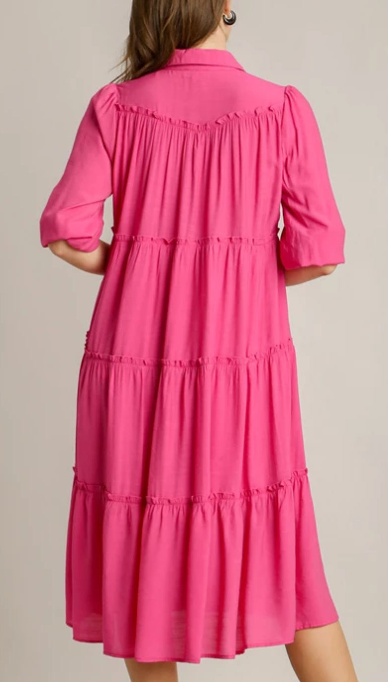 MIDDAY LUNCHEON MIDI DRESS