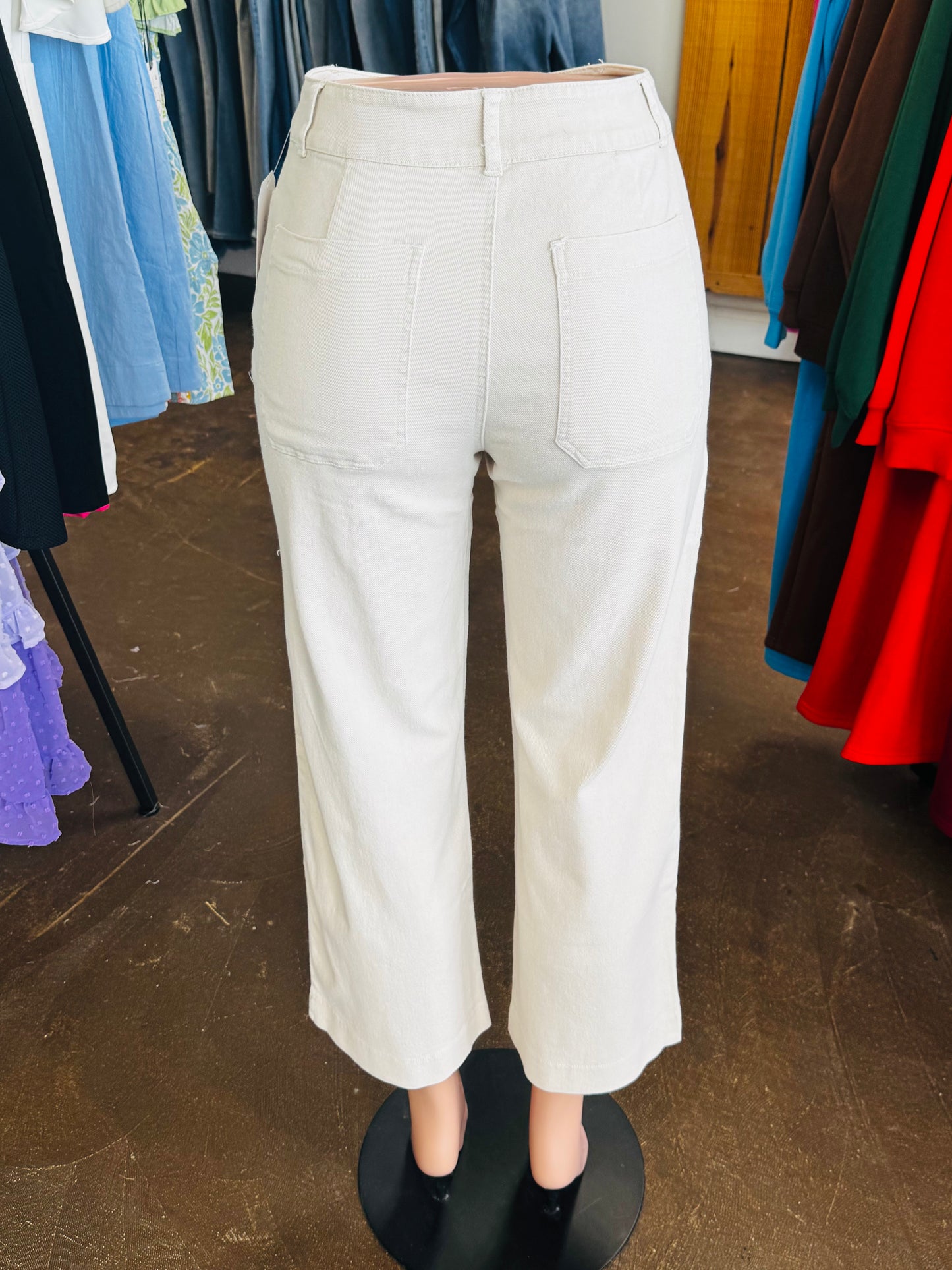 SUTTON WIDE LEG JEANS