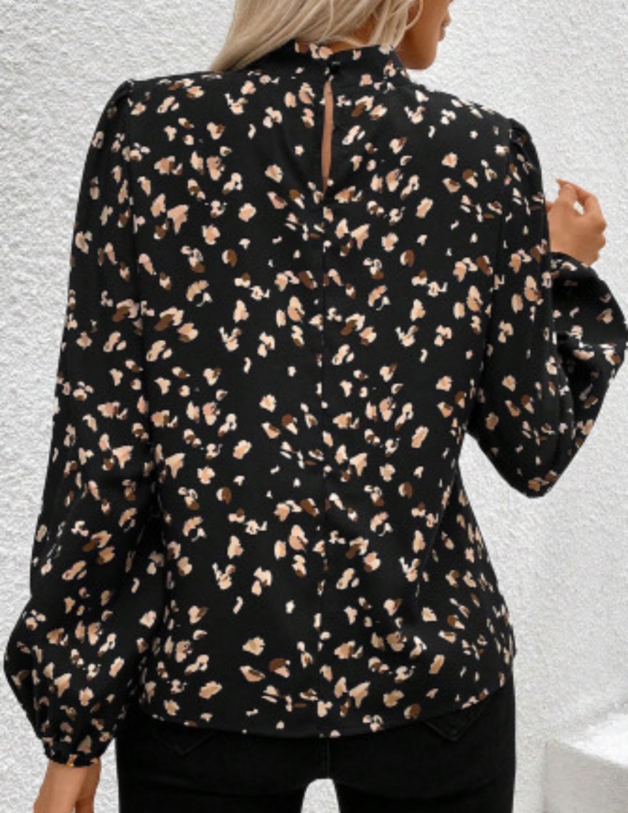 CHARITY PRINT BLOUSE