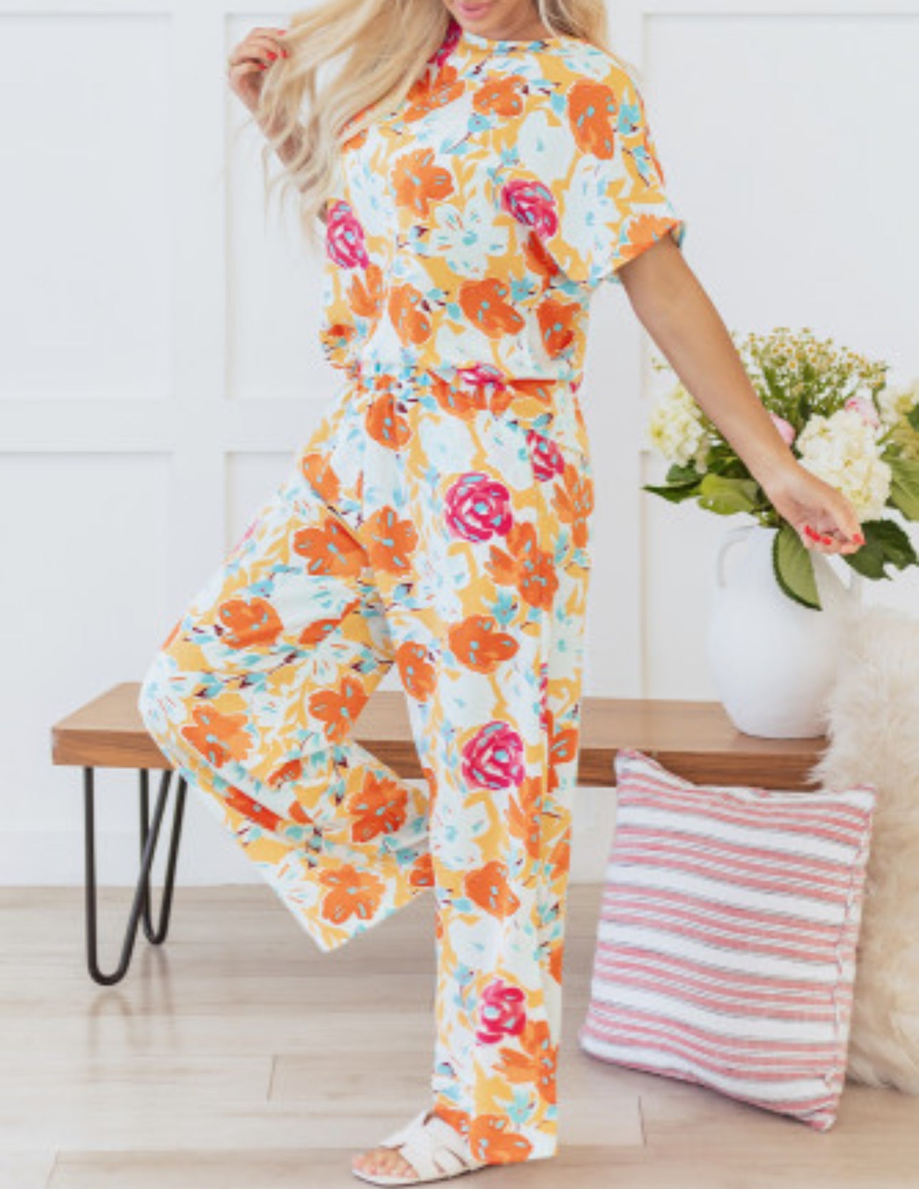 BOARDWALK SUNSHINE FLORAL SET