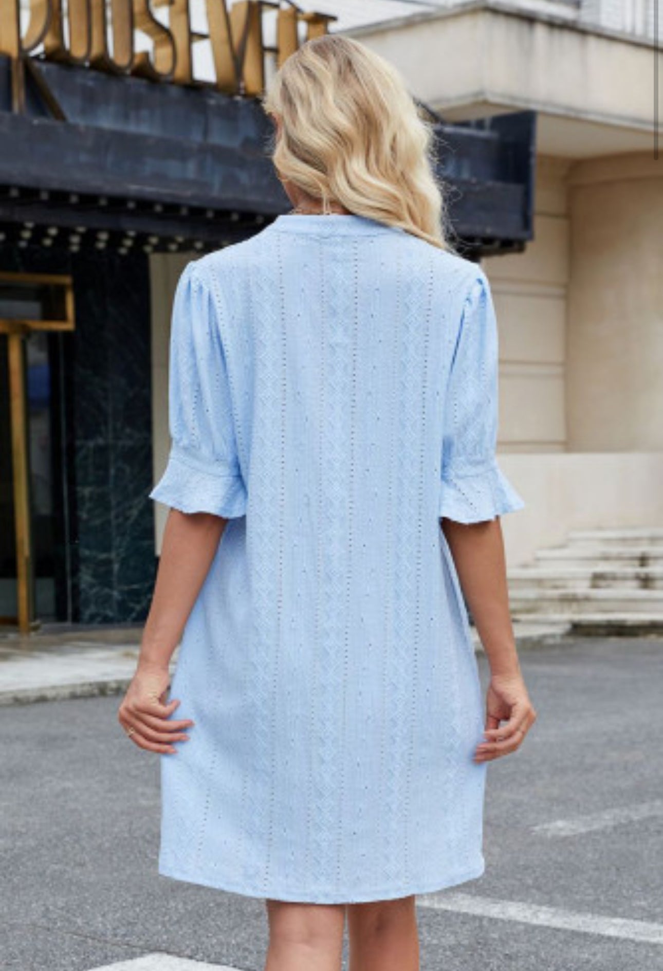 MAKE THE TIME MINI DRESS