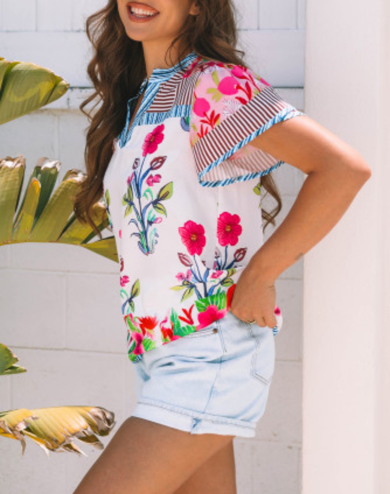 FLORAL PARADISE BLOUSE