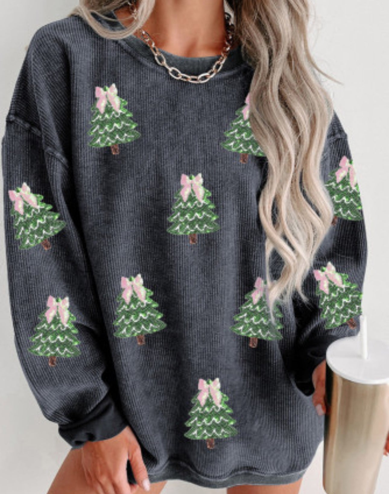 OH CHRISTMAS TREE SWEATSHIRT