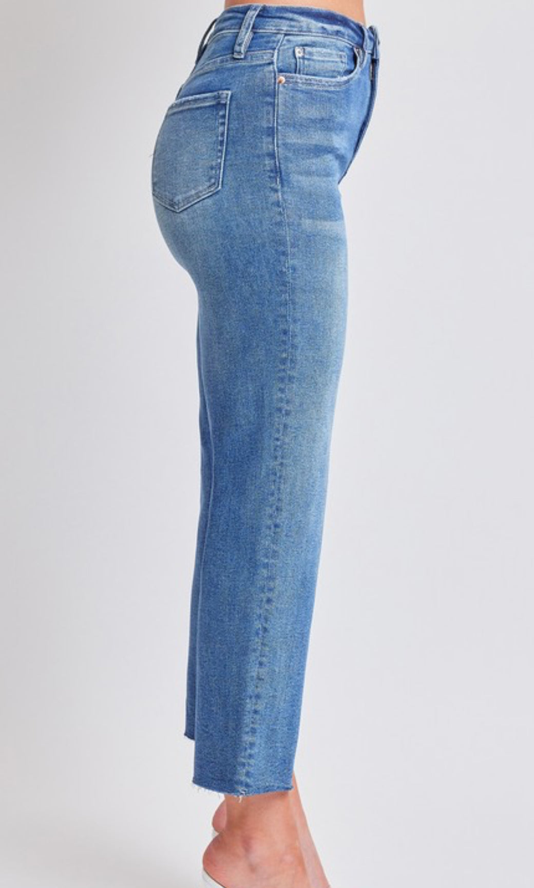 HEIDI CROPPED DENIM JEANS