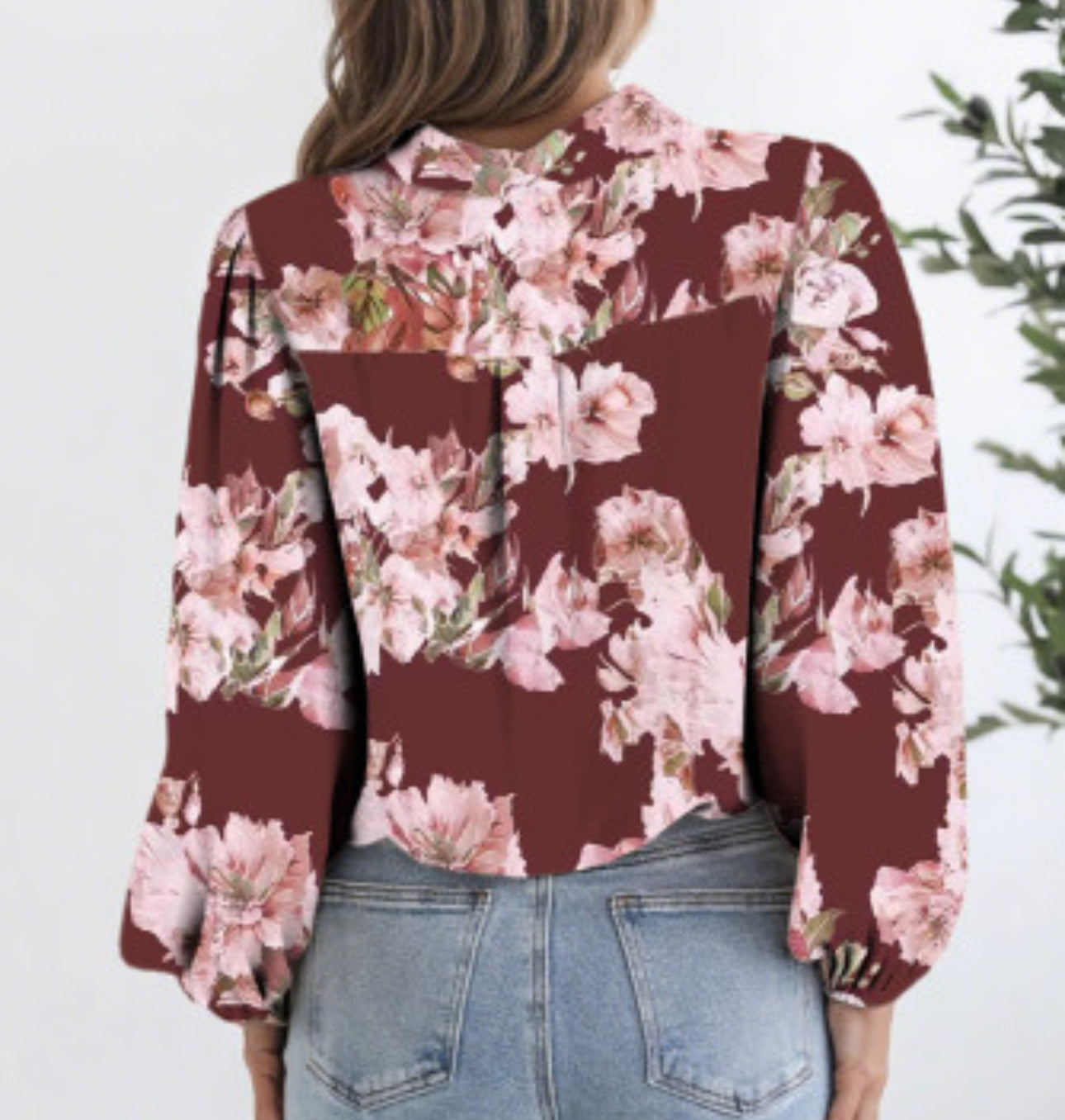 ATILEE FLORAL BLOUSE