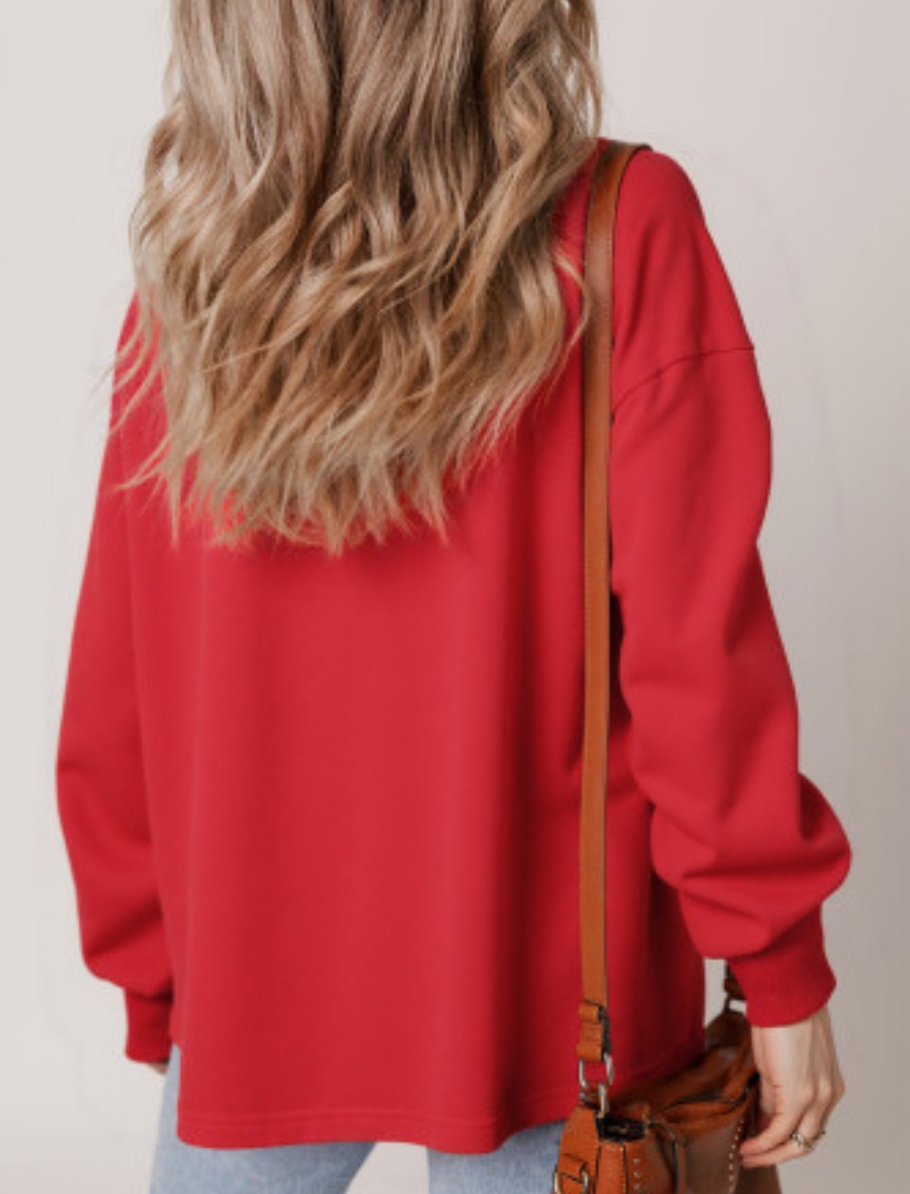 PATCHWORK TREE SWEATSHIRT