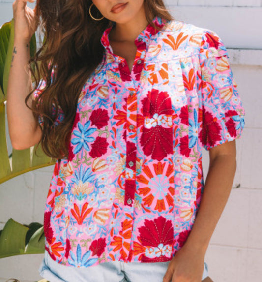 FINE TIME TO CHILL BLOUSE