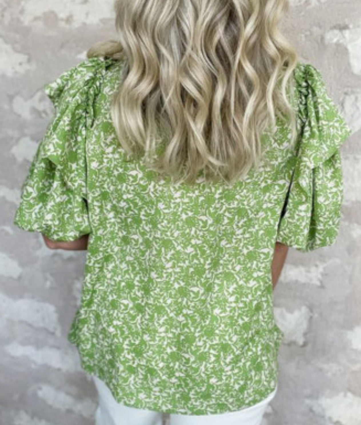 SUMMER WALK OUT FLORAL BLOUSE