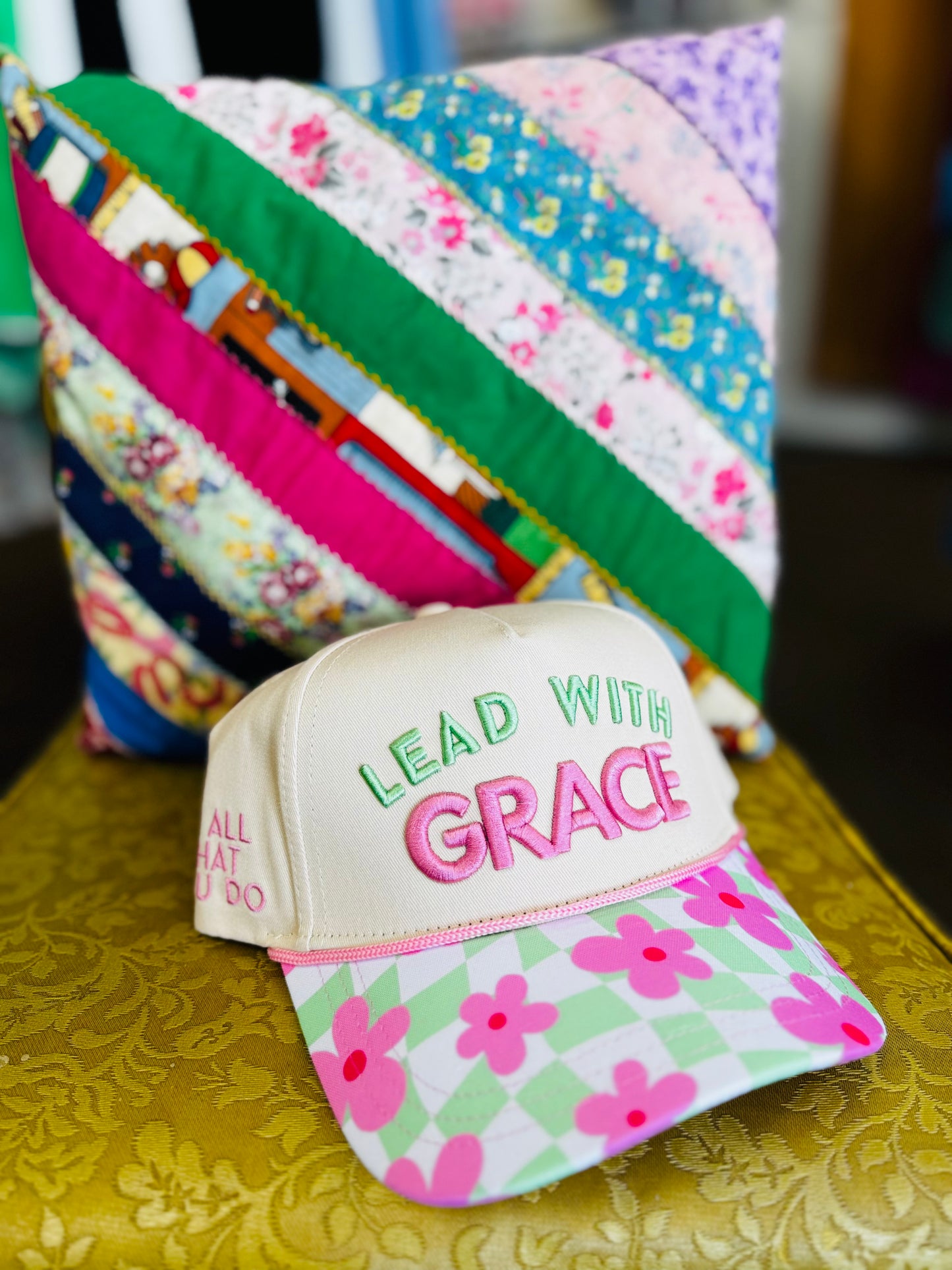 LEAD WITH GRACE BALL CAP