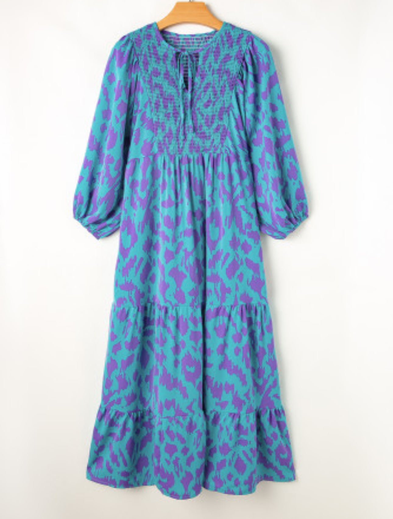 OUT OF THE BLUE MAXI DRESS