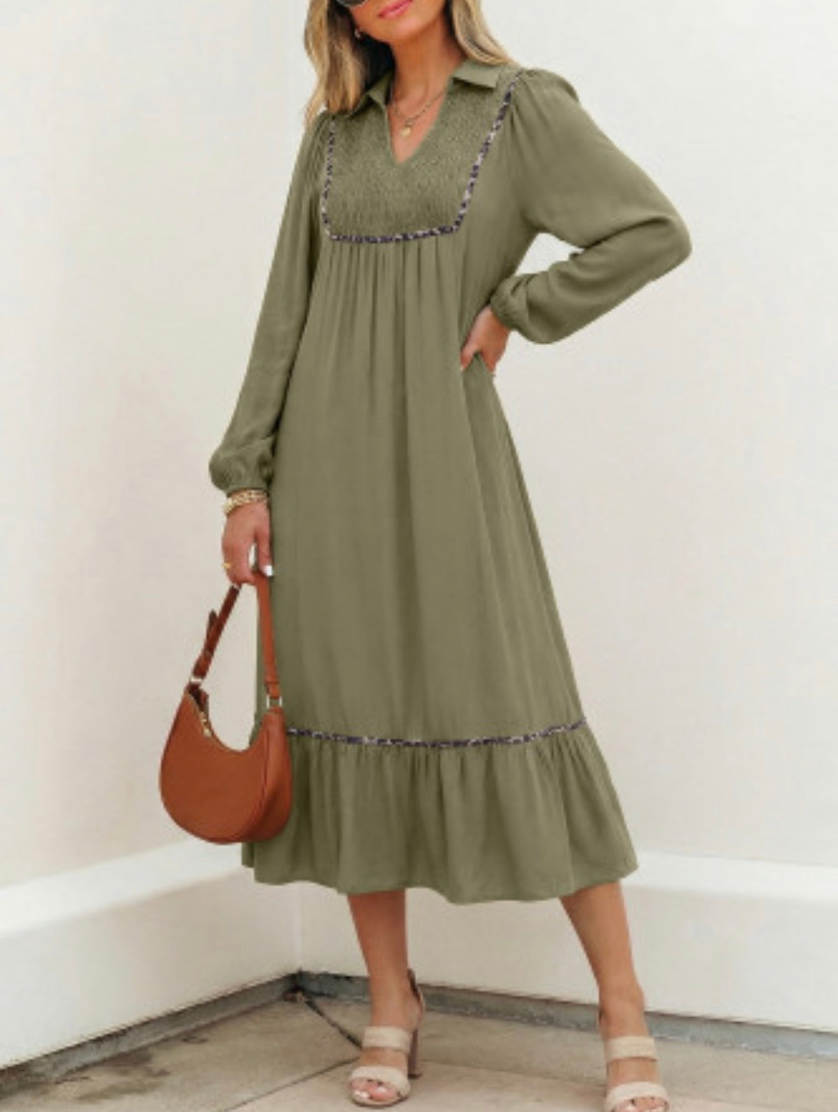 CLOVER LEOPARD MAXI DRESS