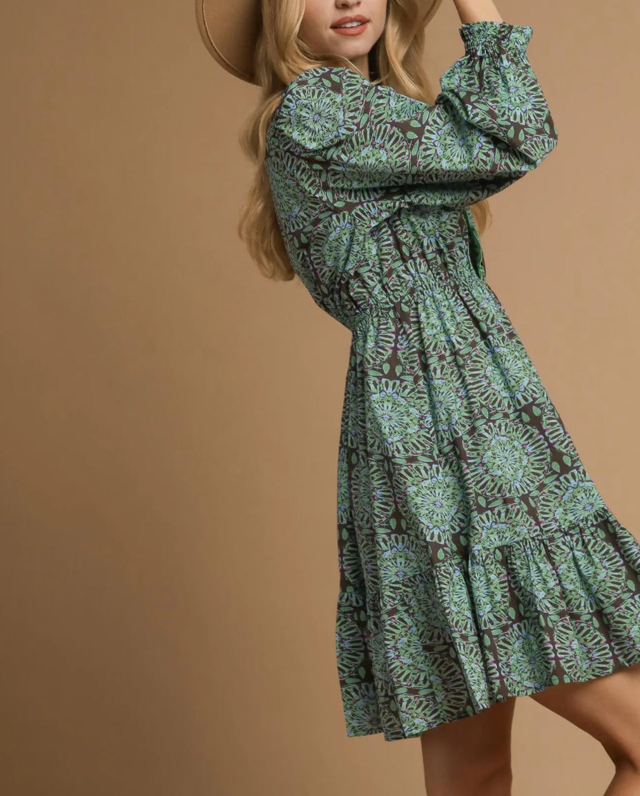 MINT CHOCOLATE MINI DRESS