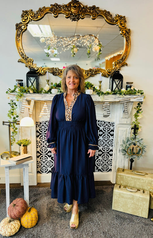 AFTER MIDNIGHT MIDI DRESS