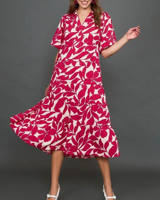 GROW TOGETHER FLORAL DRESS