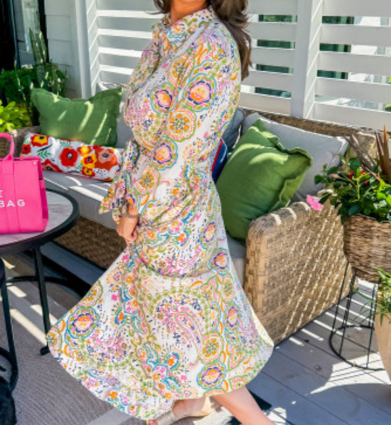 PAISLEY MAE MIDI DRESS