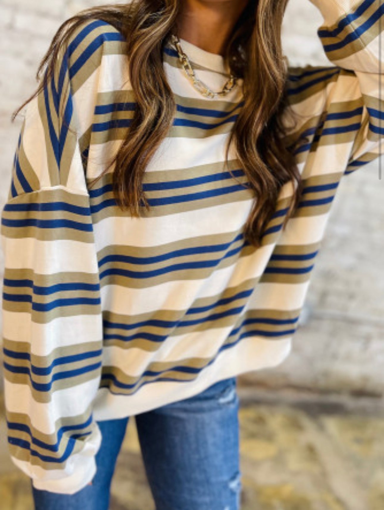 EVERY WHICH WAY STRIPE TOP