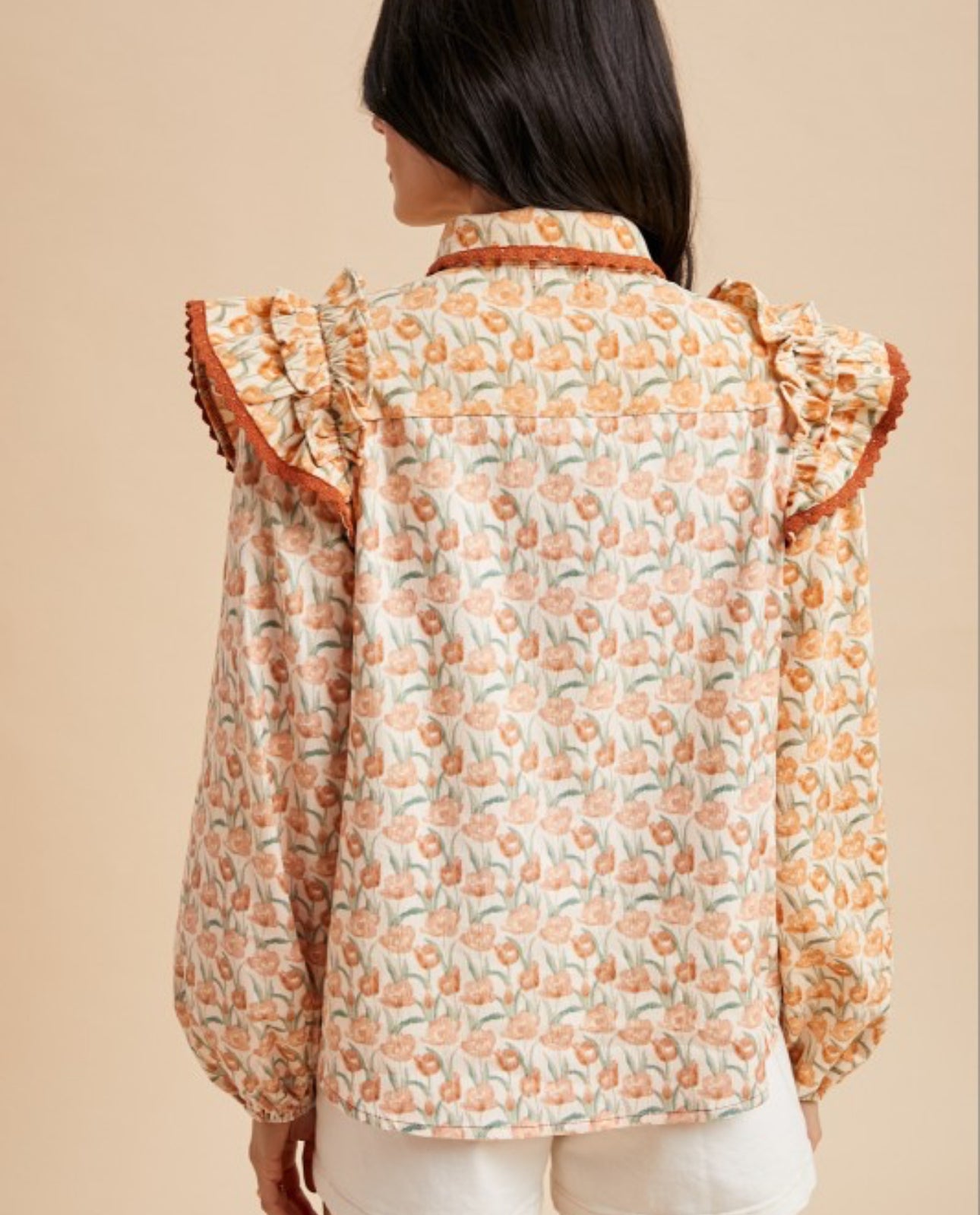 HARVEST FLORAL BLOUSE