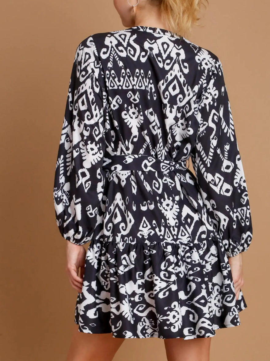 LETTIE BLACK MINI DRESS