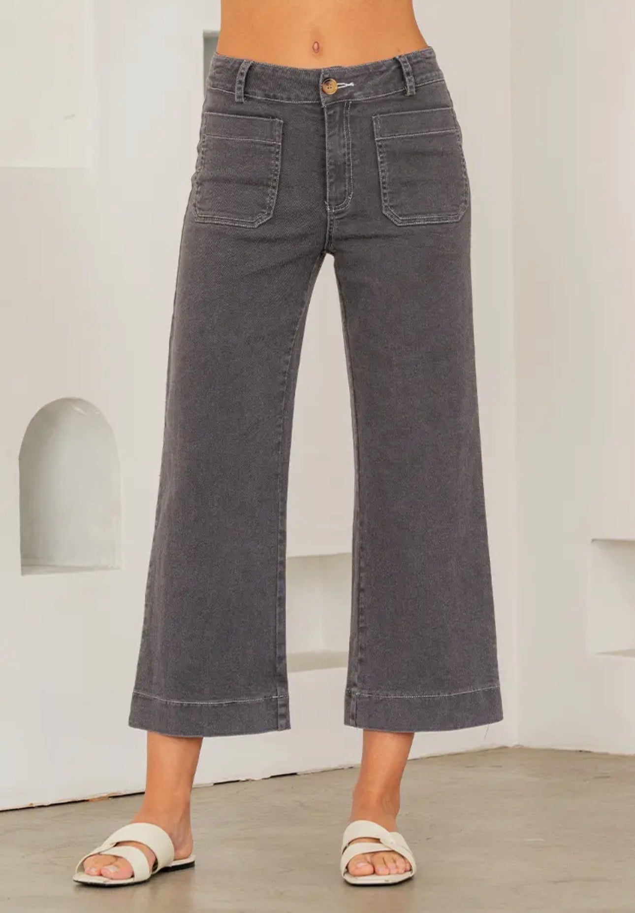 SUTTON WIDE LEG JEANS