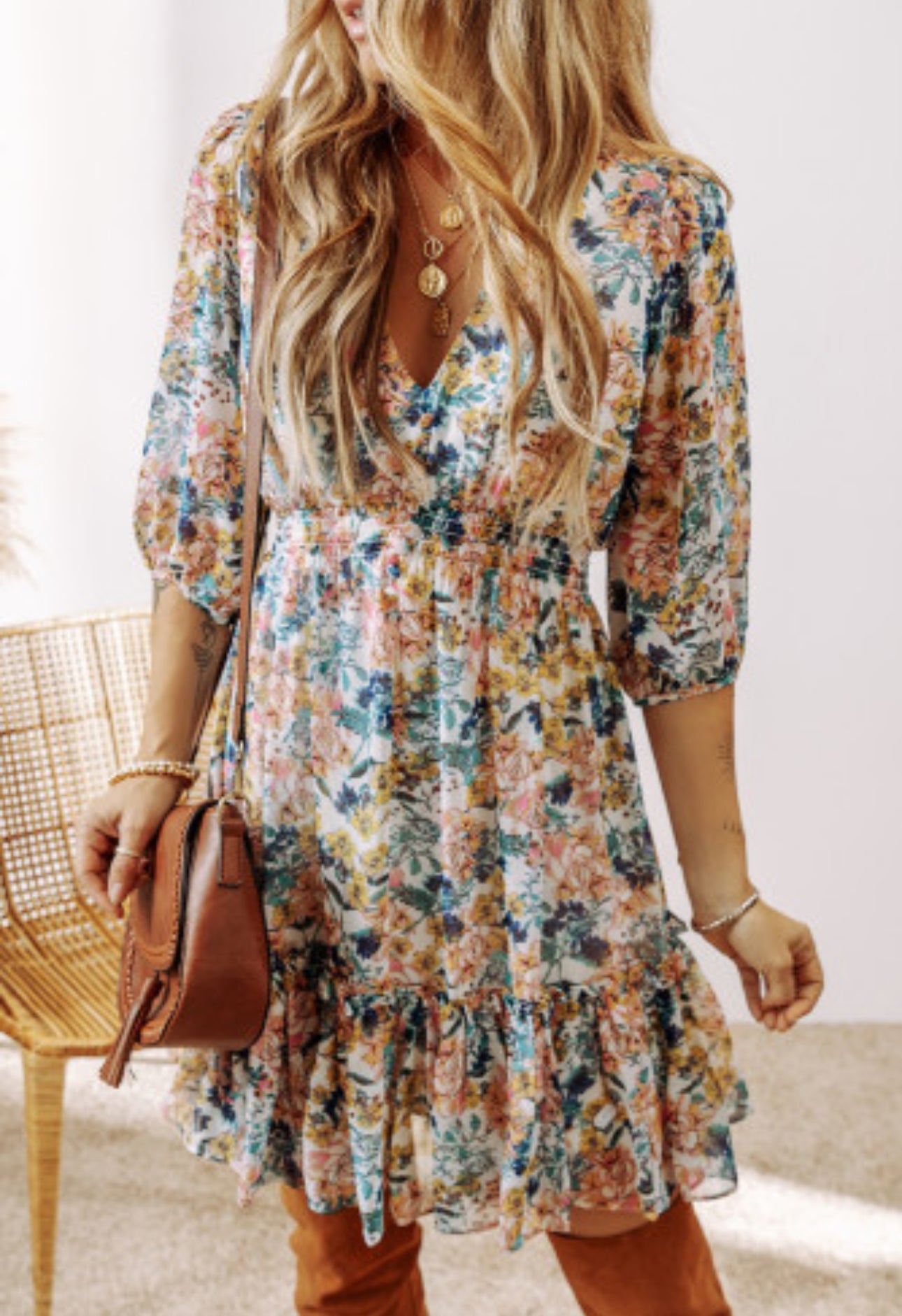 BEST IN BLOOM MINI DRESS