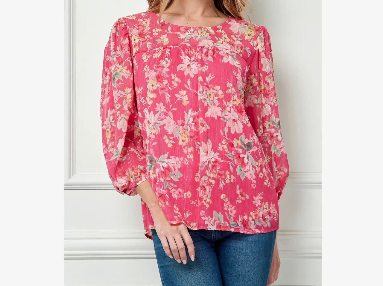 BEA FLORAL BLOUSE