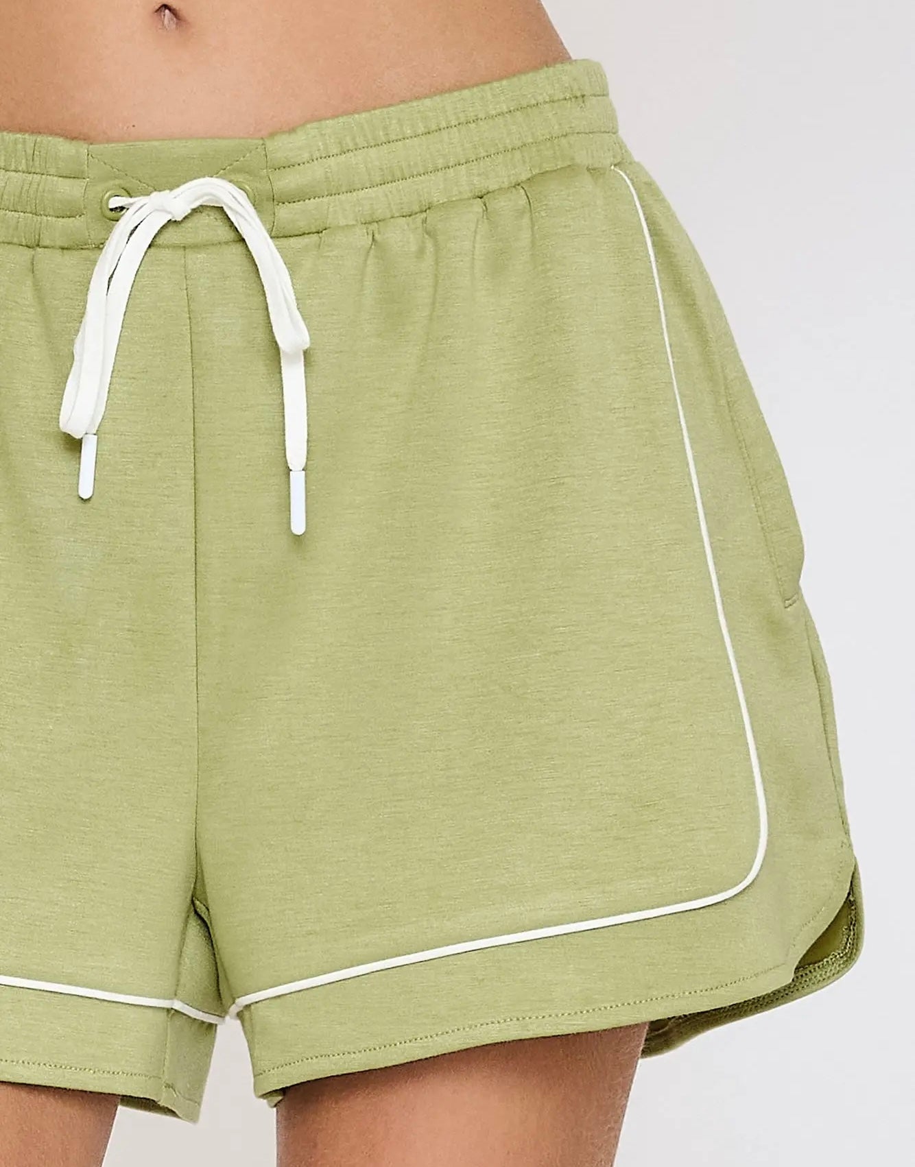 TEA GREEN SHORT SET