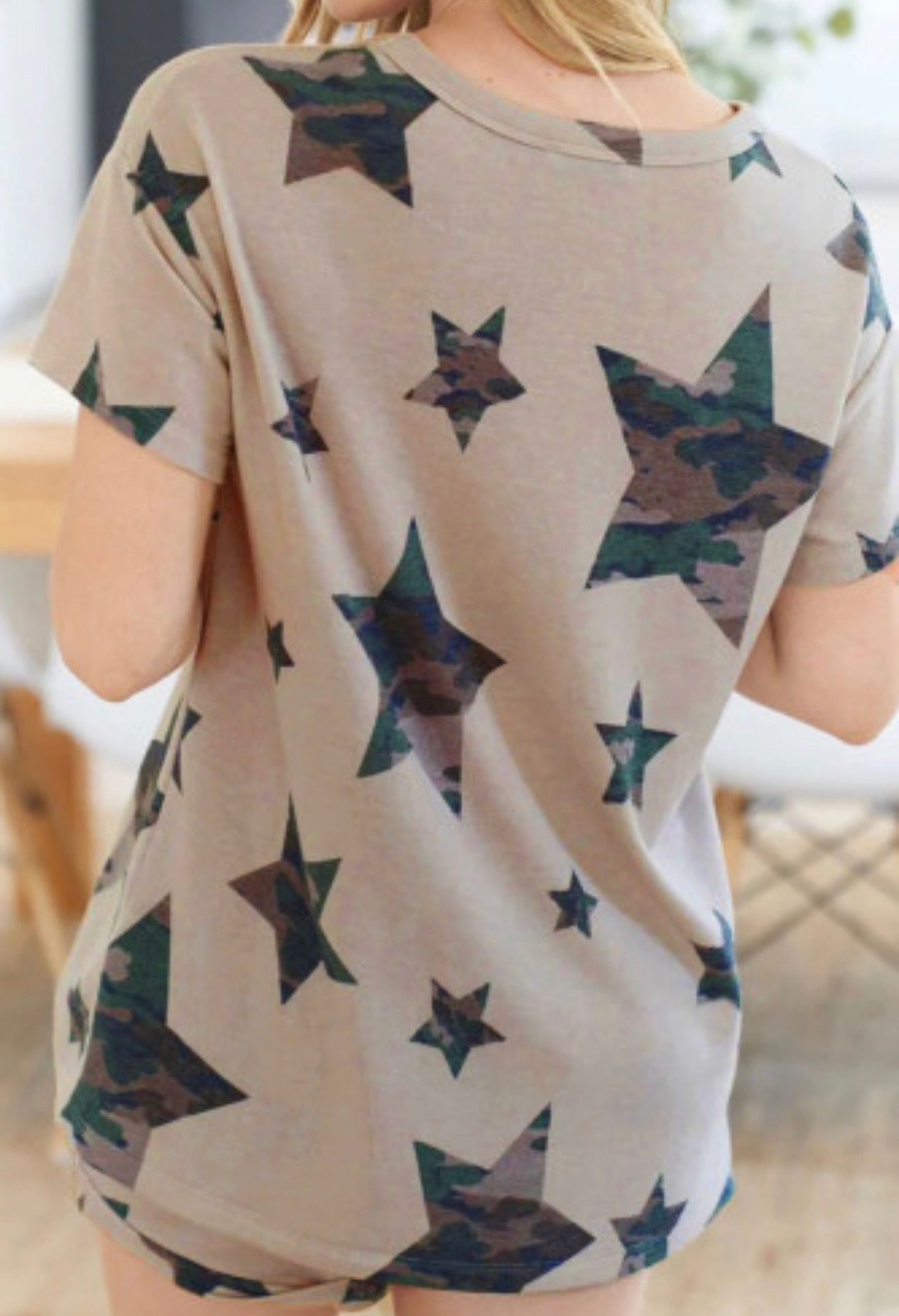 CAMO STARS SHORT SET