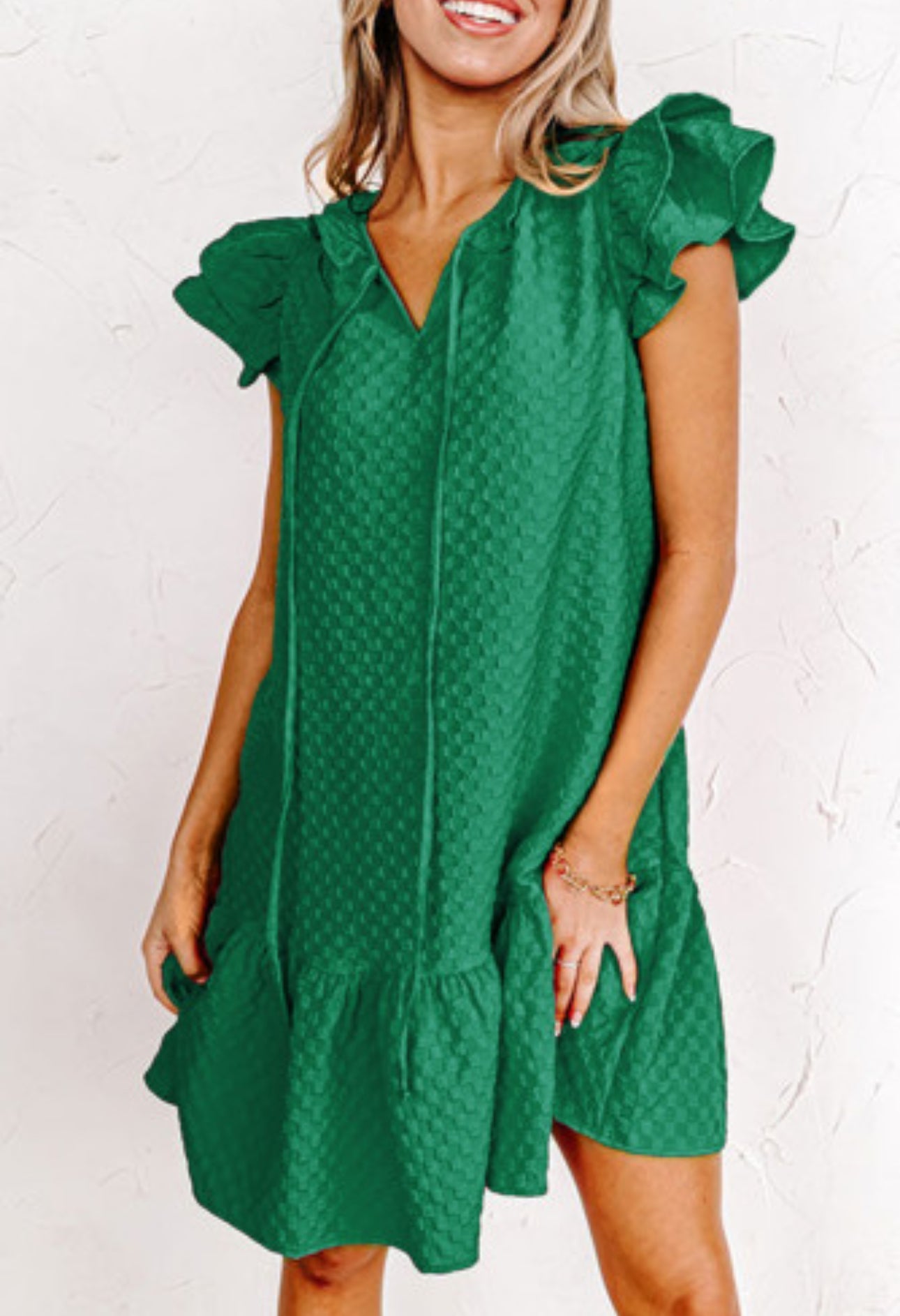 PLANTED WITH LOVE GREEN DRESS