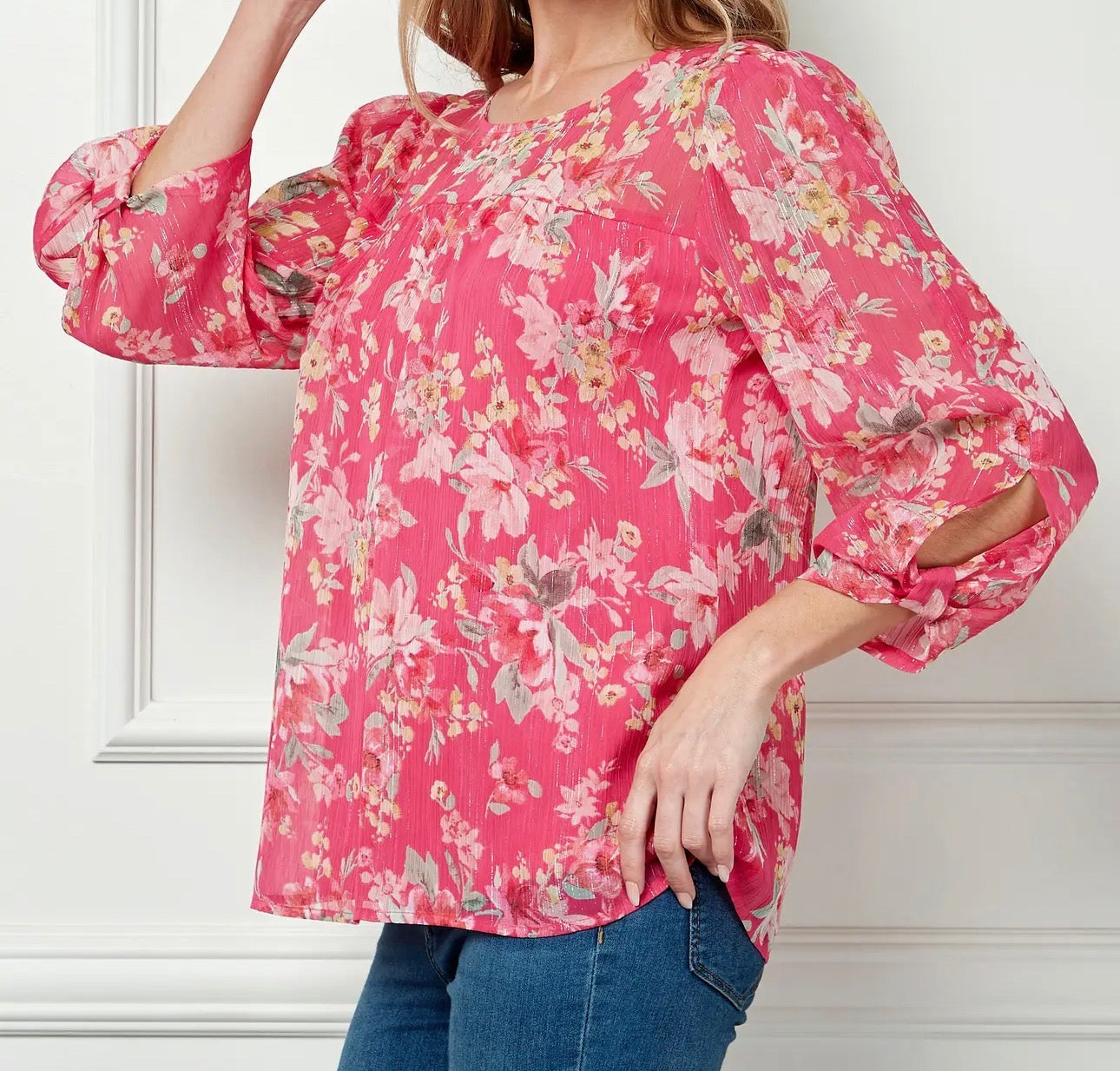 BEA FLORAL BLOUSE