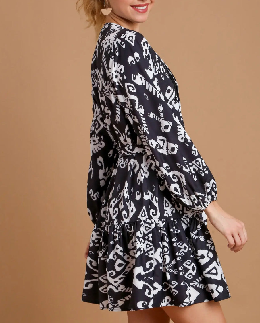 LETTIE BLACK MINI DRESS