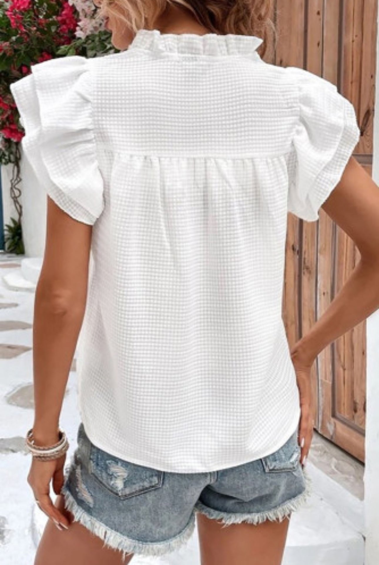 OUT FOR THE DAY BLOUSE