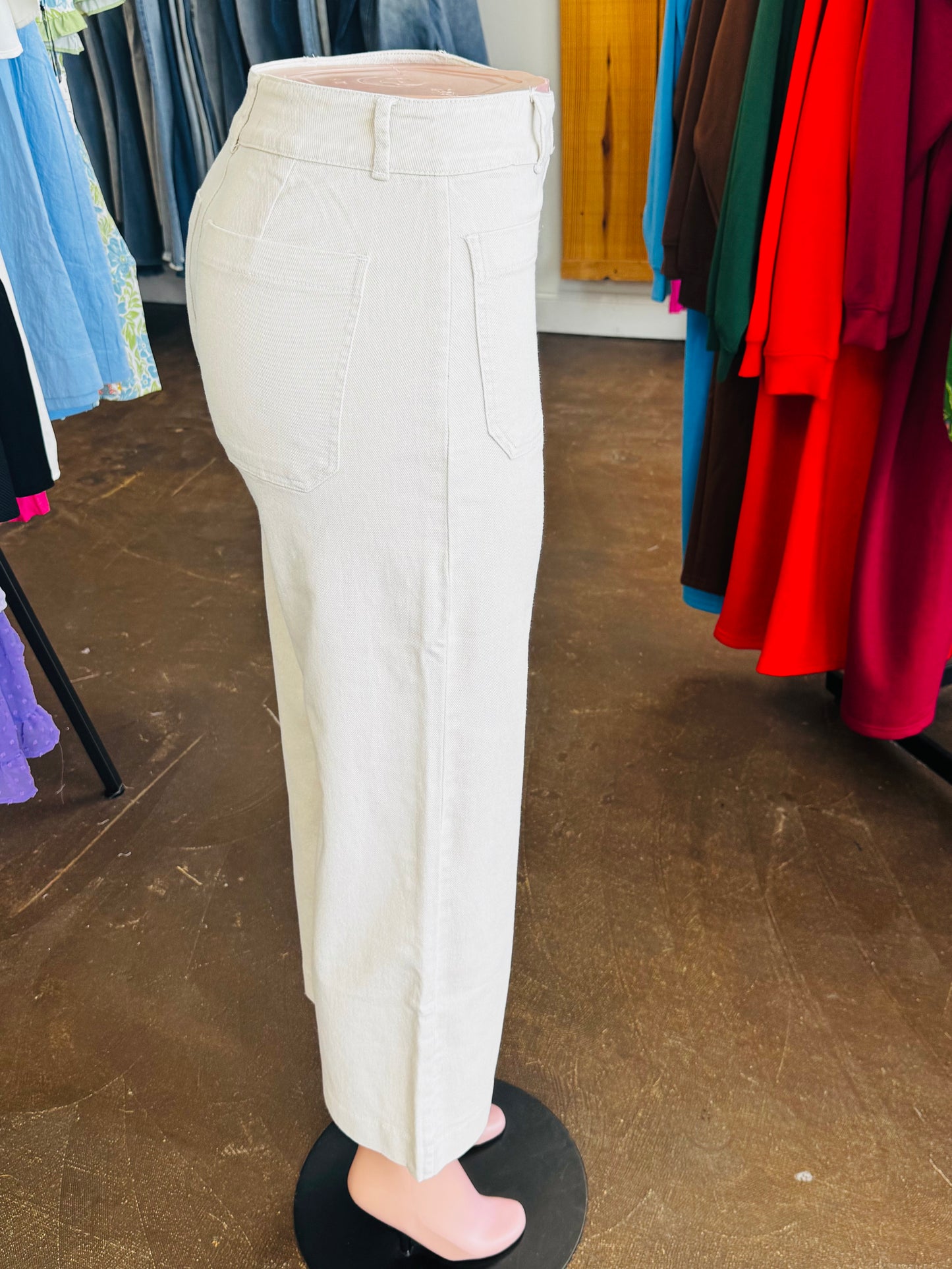 SUTTON WIDE LEG JEANS