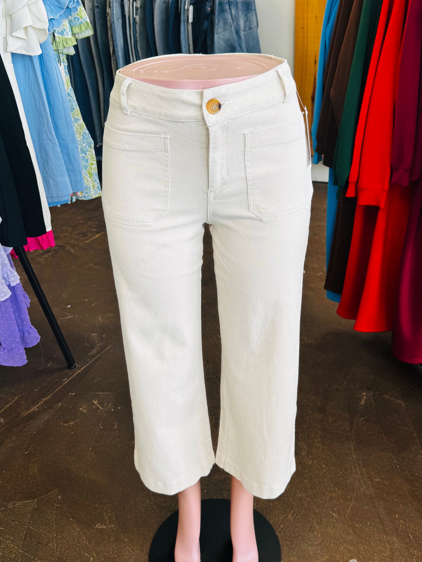 SUTTON WIDE LEG JEANS