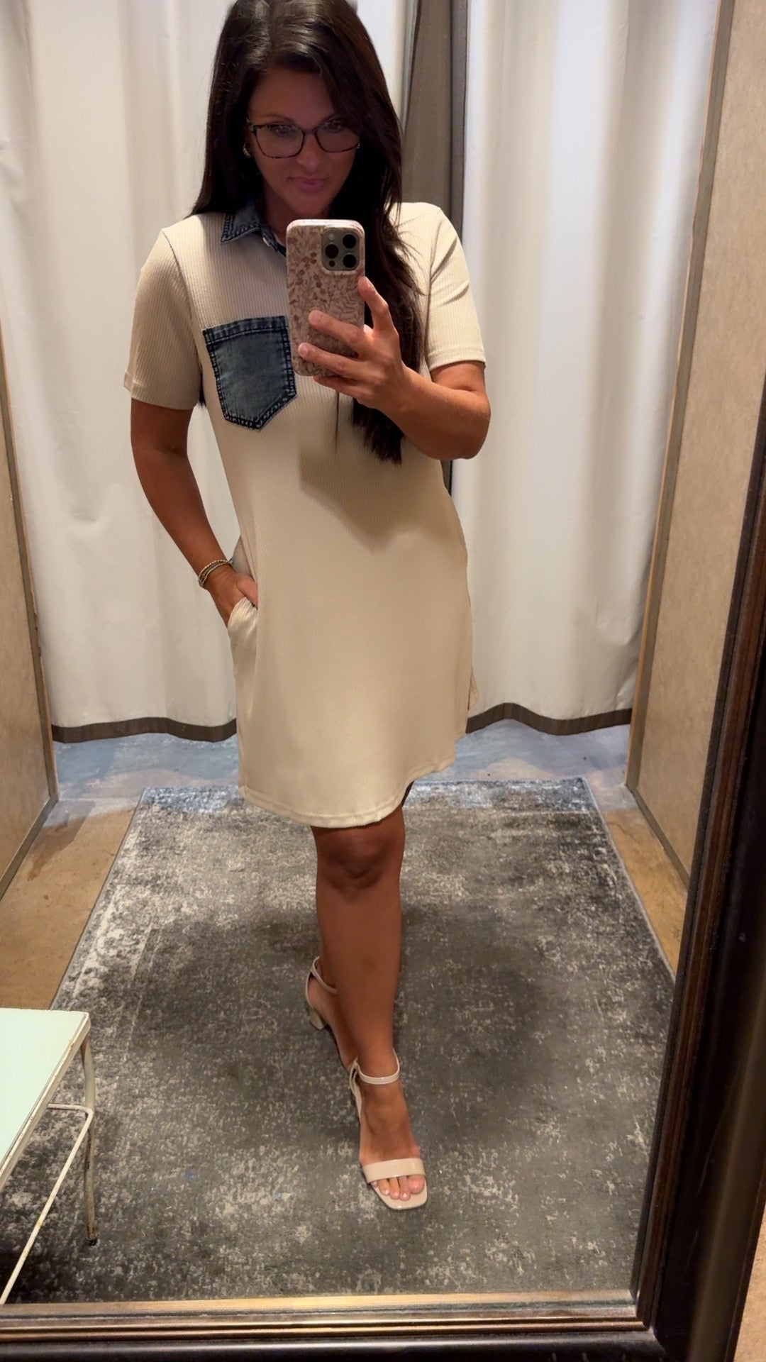 GONE COUNTRY MINI DRESS