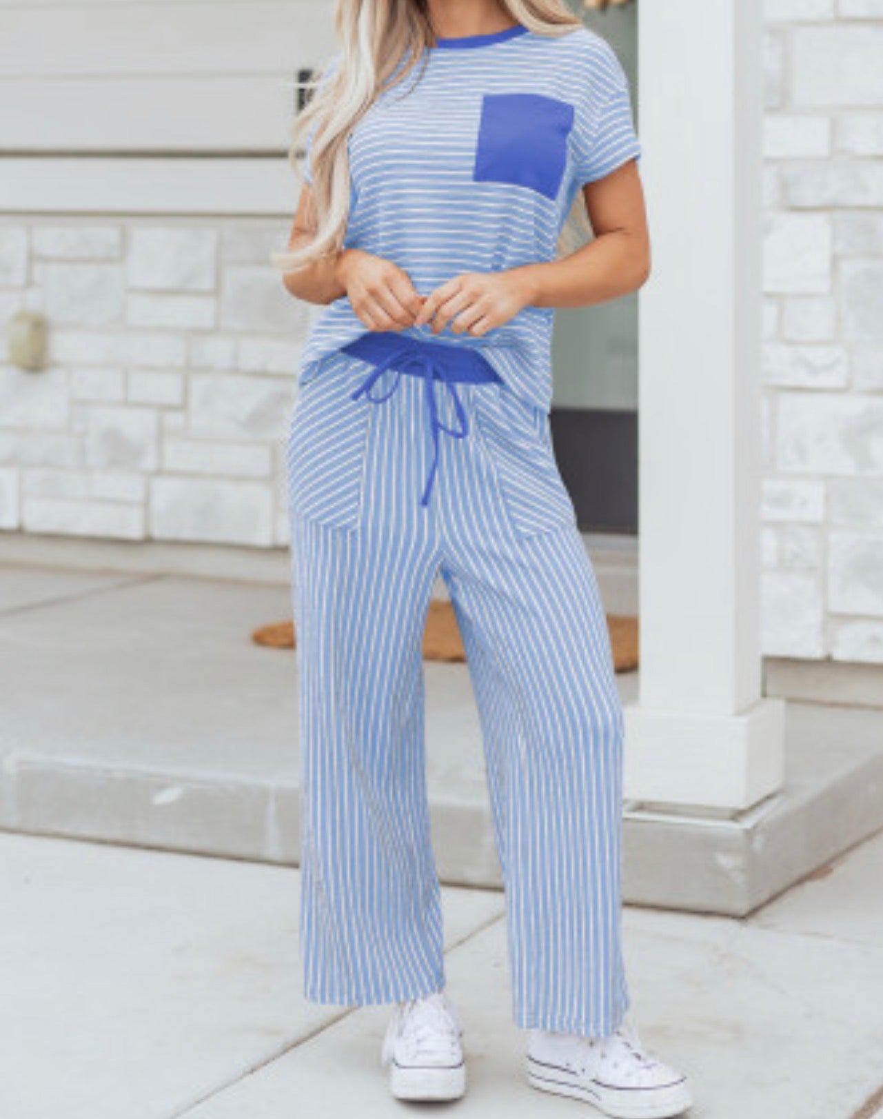 STRIPES FOR DAYS PANT SET