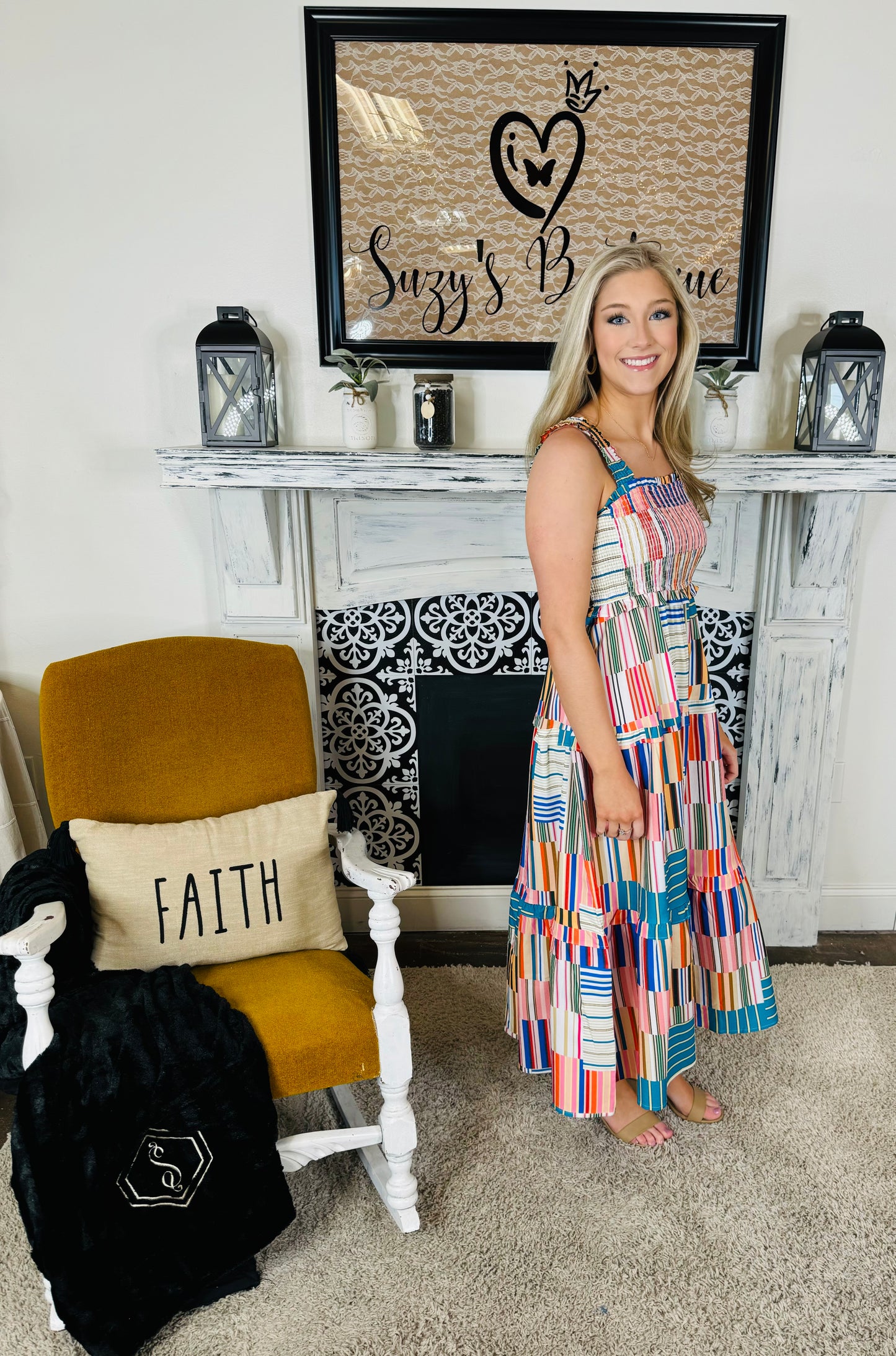 Know Your Worth Maxi Dress