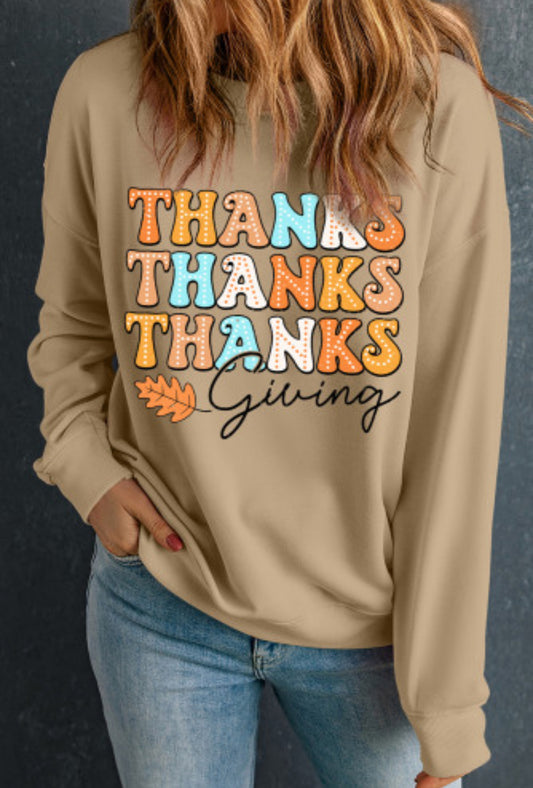 THANKFUL FOR BLESSINGS SWEATSHIRT